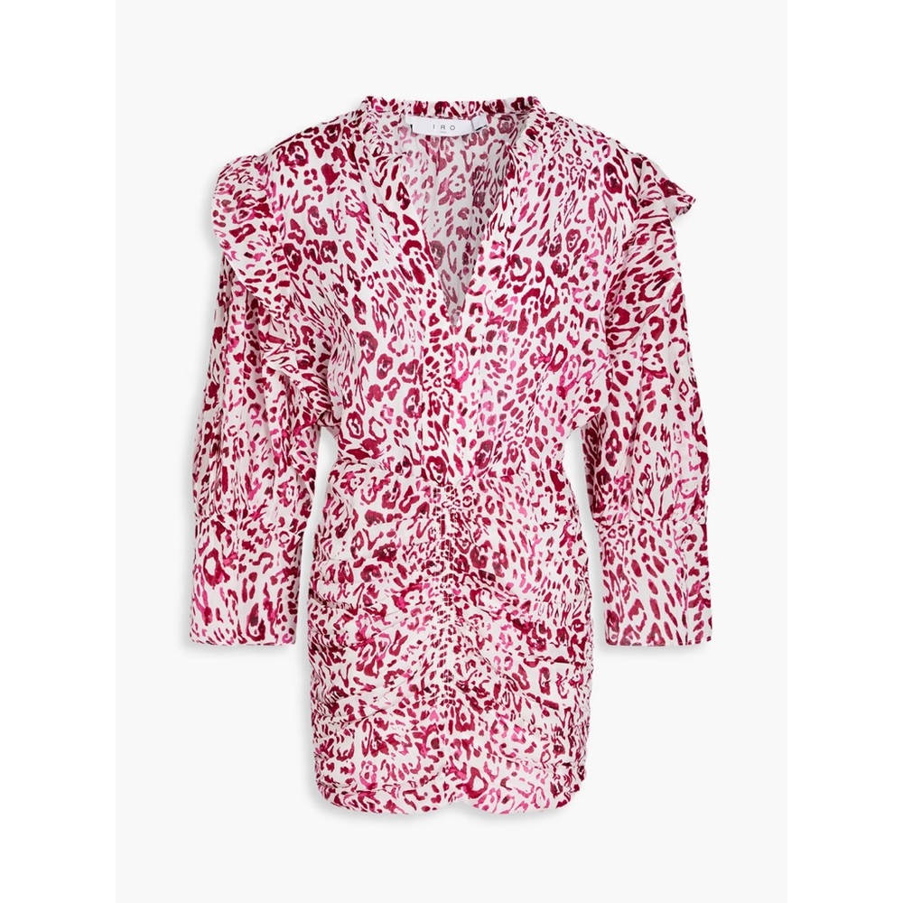 IRO Gira Dress in color white/pink - Picture 4 of 17